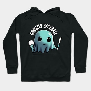 Spooky Sluggers: The Adorable Ghostly Baseball Game, Halloween Hoodie